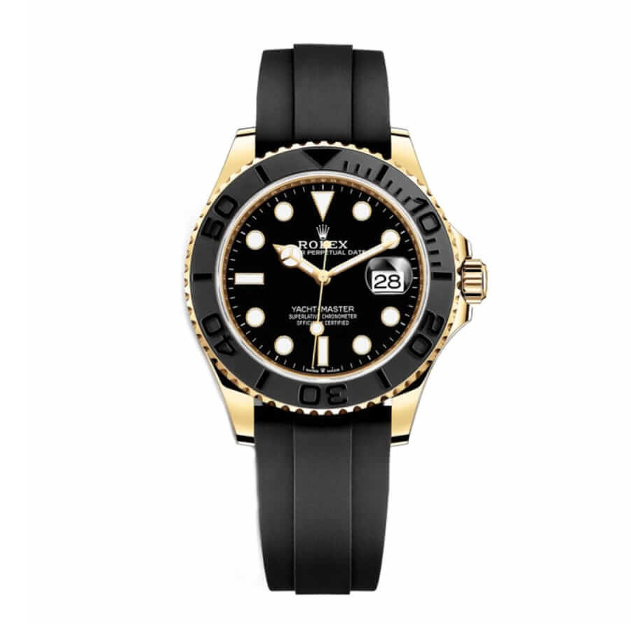 Rolex Yacht-Master 226659 Black Dial Yellow Gold Super Clone