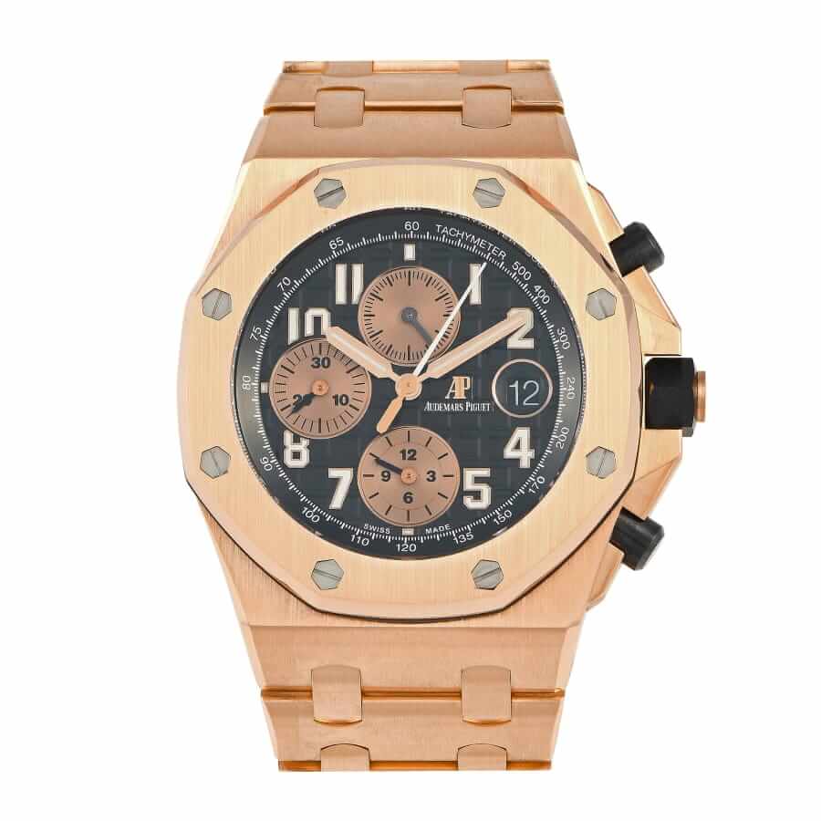 Audemars Piguet Royal Oak Offshore 26470OR.OO.1000OR.03 Rose Gold Super Clone