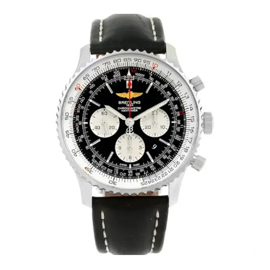 Breitling Navitimer 01 AB0127211B1A1 Black Dial Chronograph Super Clone