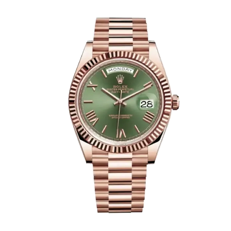 Rolex Day-Date 40 228235 Green Dial Super Clone