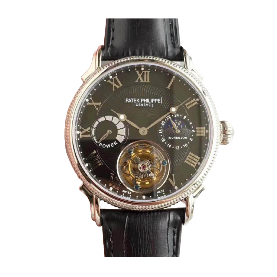 Patek Philippe Tourbillion Black Dial Super Clone