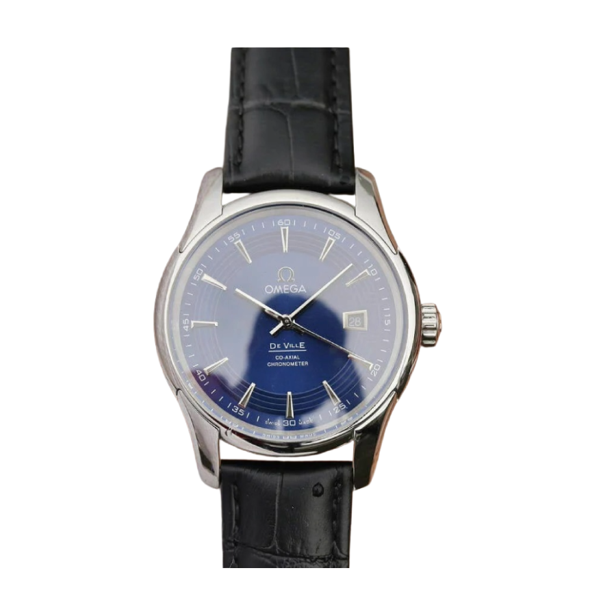 Omega De Ville Dark Blue Dial Super Clone