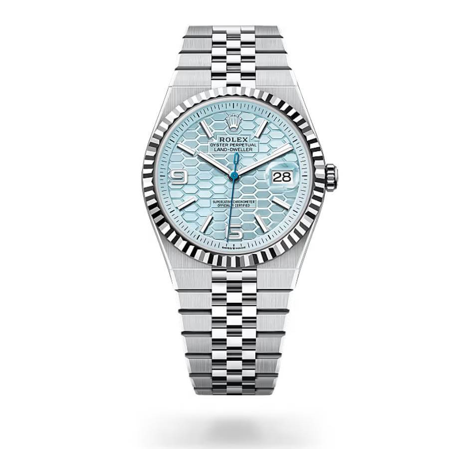 Rolex Land Dweller 127336 Blue Dial Super Clone