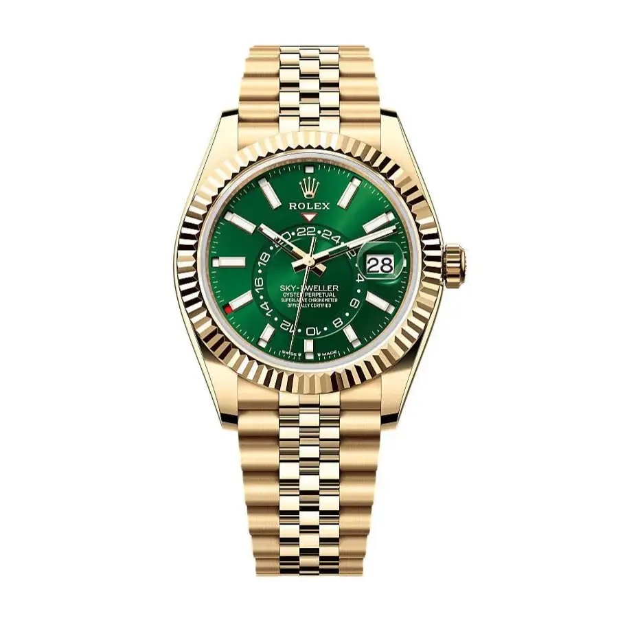 Rolex Sky-Dweller 336938 Yellow Gold Super Clone
