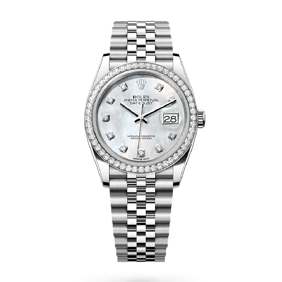 Rolex Datejust 36 126284RBR Diamond Dial Super Clone