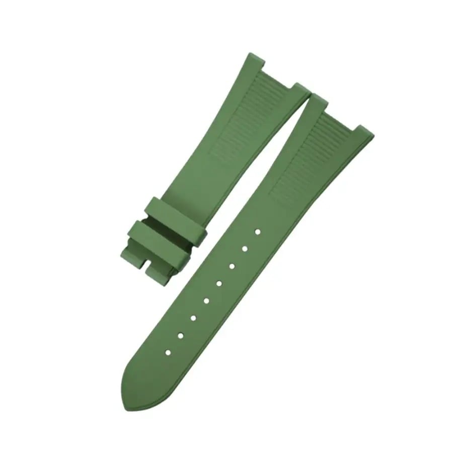 Patek Philippe Aquanaut Nautilus Green Rubber Strap