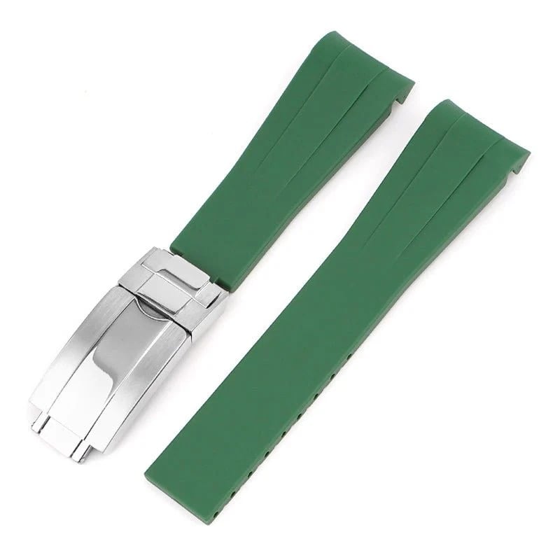 Rolex Submariner Green Rubber Strap