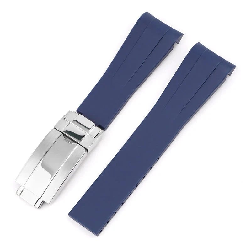 Rolex Submariner Blue Rubber Strap