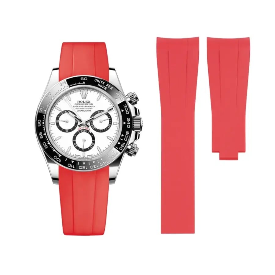 Rolex Daytona Red Rubber Strap