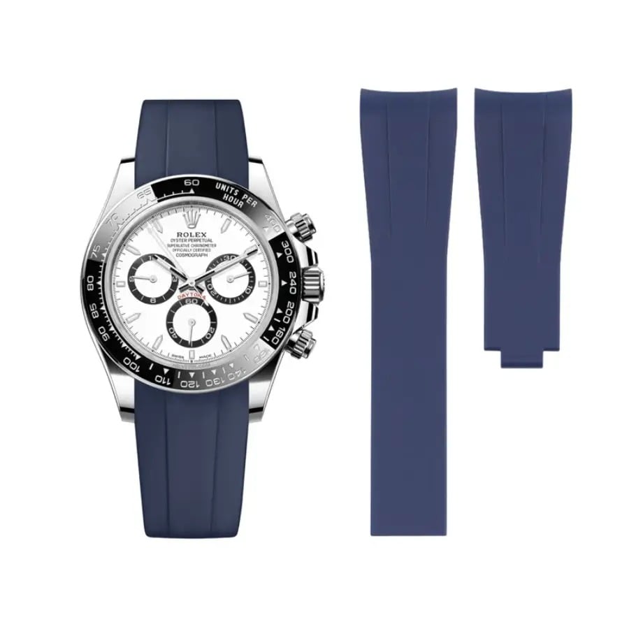 Rolex Daytona Blue Rubber Strap