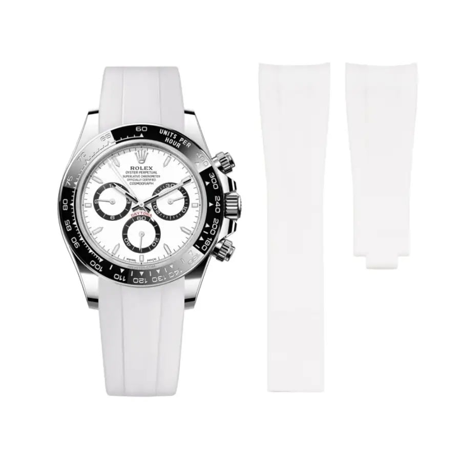 Rolex Daytona White Rubber Strap
