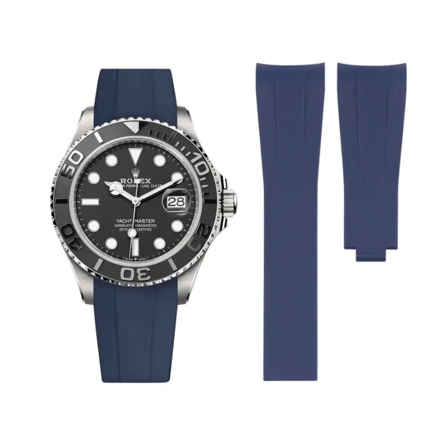 Rolex Yacht-Master Blue Rubber Strap