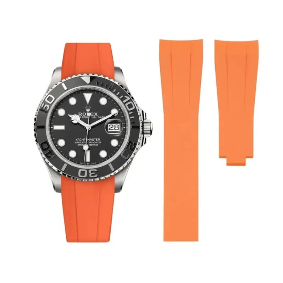 Rolex Yacht-Master Orange Rubber Strap