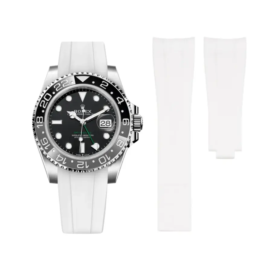 Rolex GMT-Master White Rubber Strap
