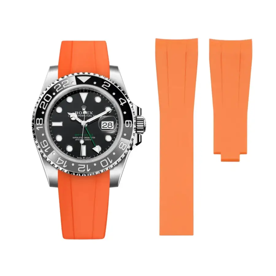Rolex GMT-Master Orange Rubber Strap