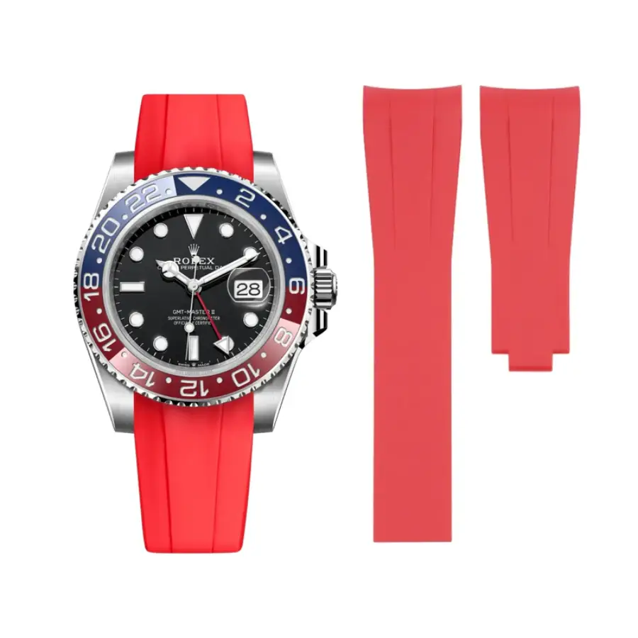 Rolex GMT-Master Red Rubber Strap