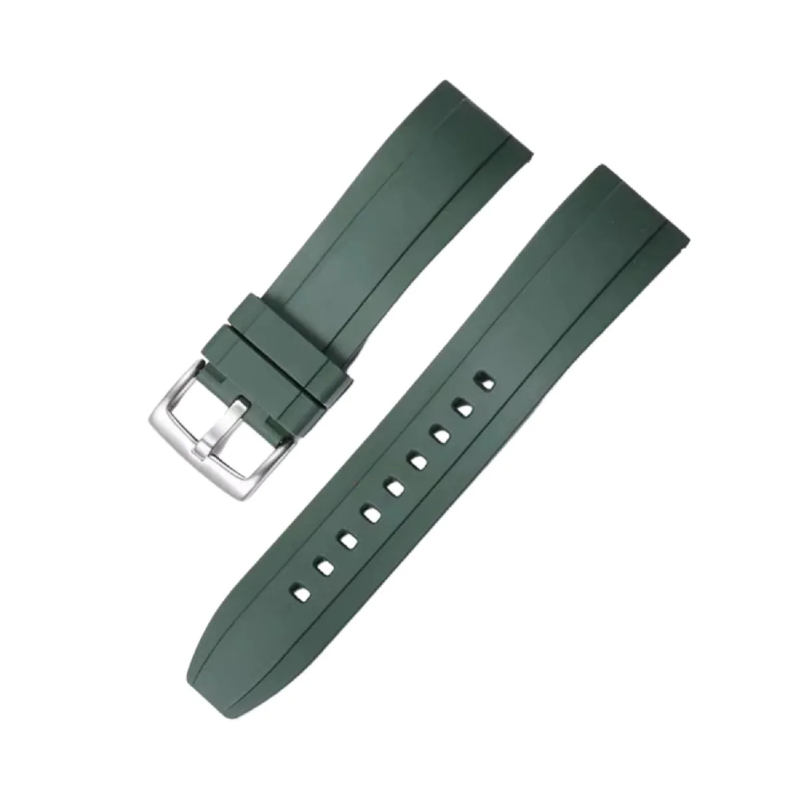 Breitling Navitimer Green Rubber Strap
