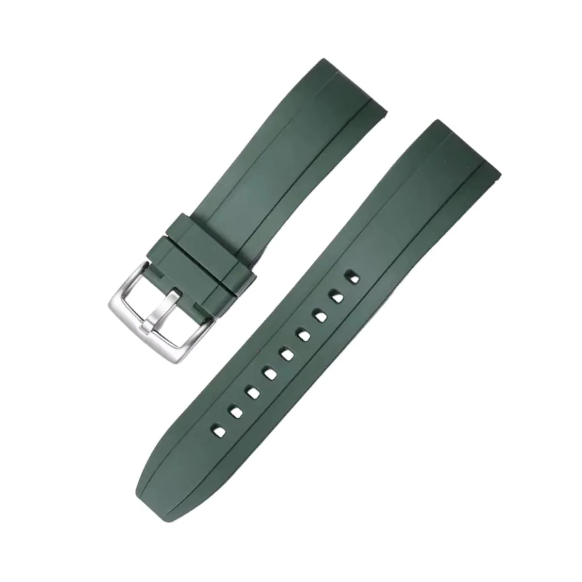 Breitling Avenger Green Rubber Strap