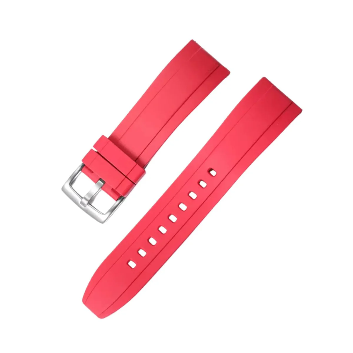Breitling Avenger Red Rubber Strap