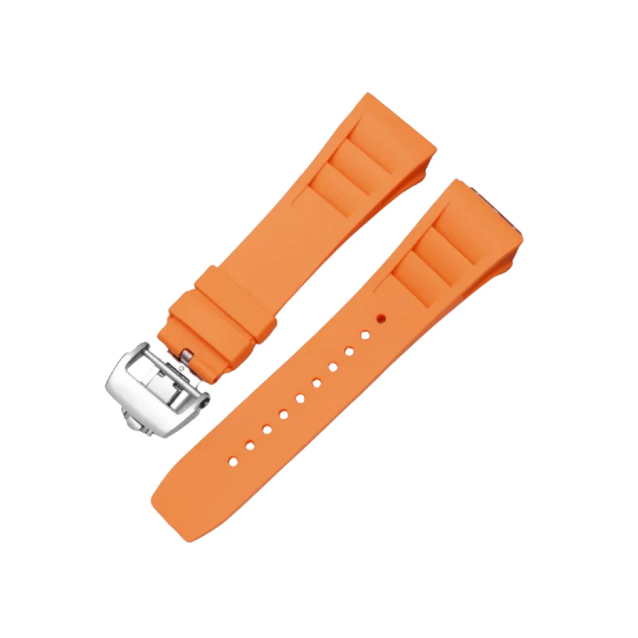 Richard Mille 011-035-050-052-057-065 Orange Rubber Strap