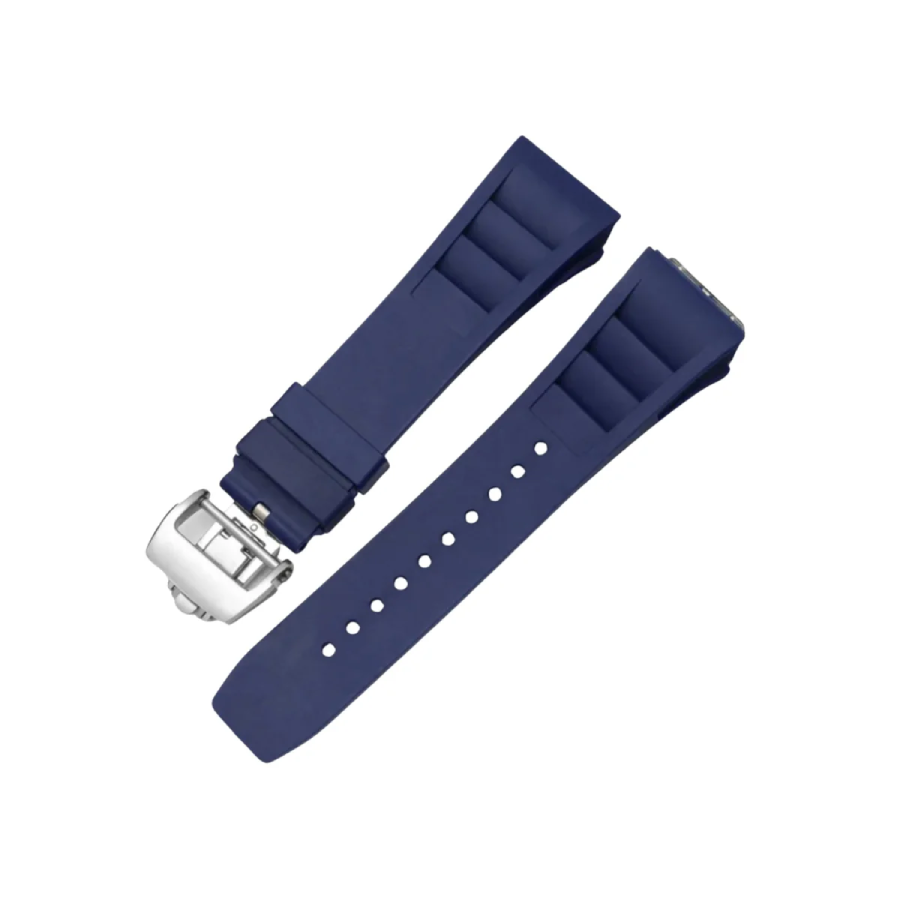 Richard Mille 011-035-050-052-057-065 Blue Rubber Strap