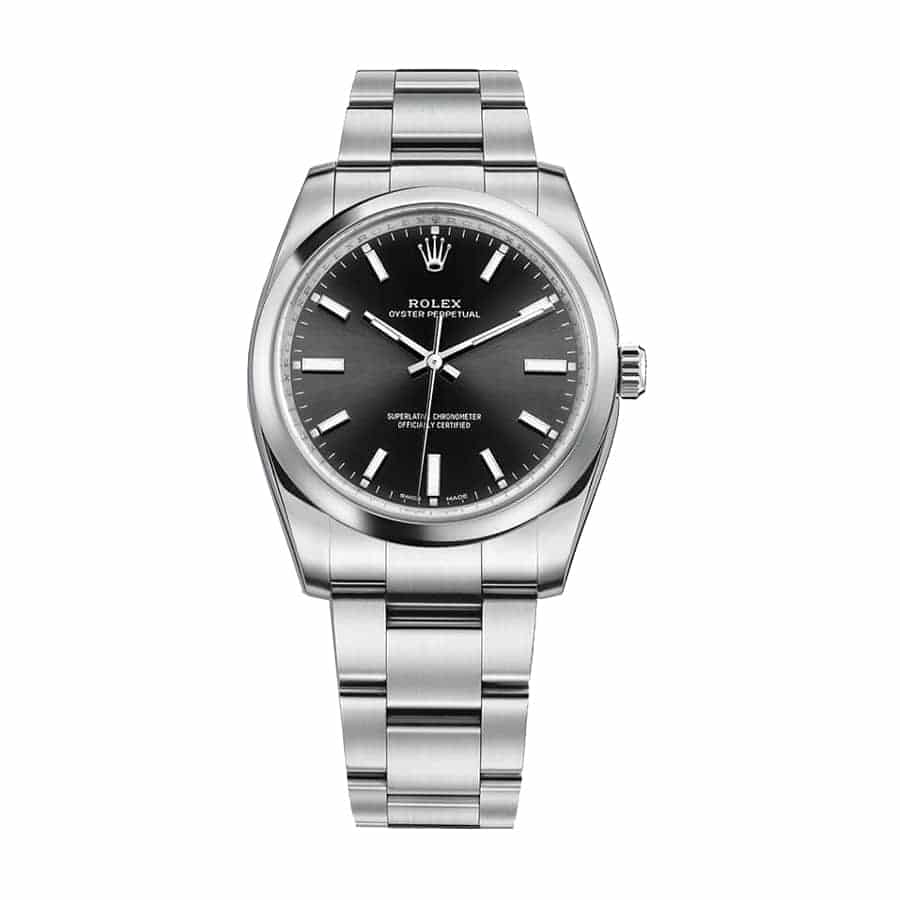 Rolex Oyster Perpetual 114200-0023 Black Dial Super Clone