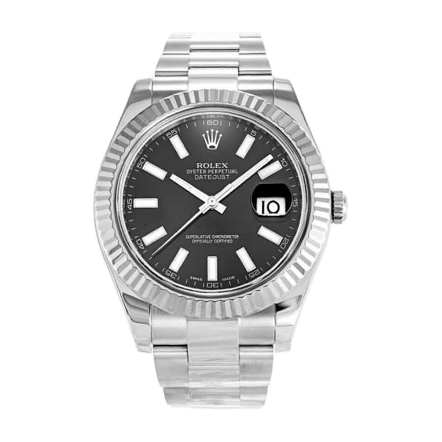 Rolex Datejust II 116334BKSO Black Dial Super Clone