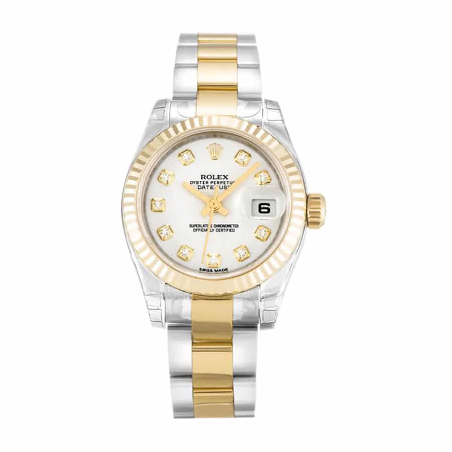 Rolex Datejust 179173 Diamond Index Yellow Gold Super Clone