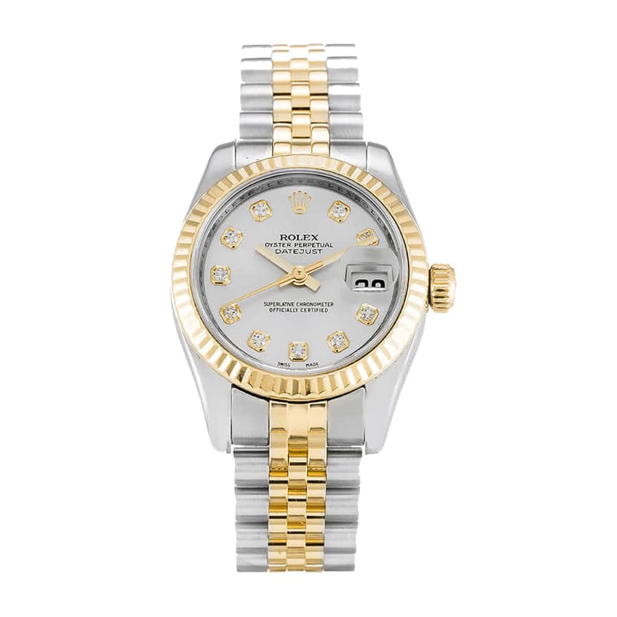 Rolex Datejust 179173 Diamond Dial Yellow Gold Super Clone