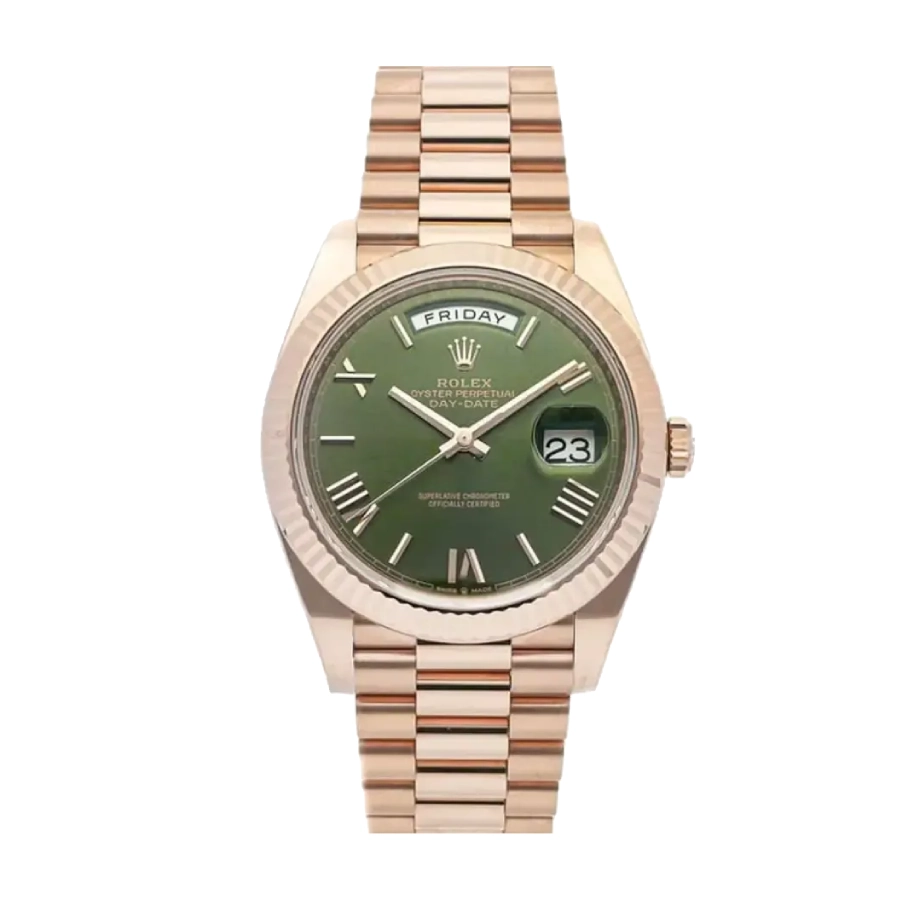 Rolex Day-Date 40 228235-0025 Rose Gold Super Clone