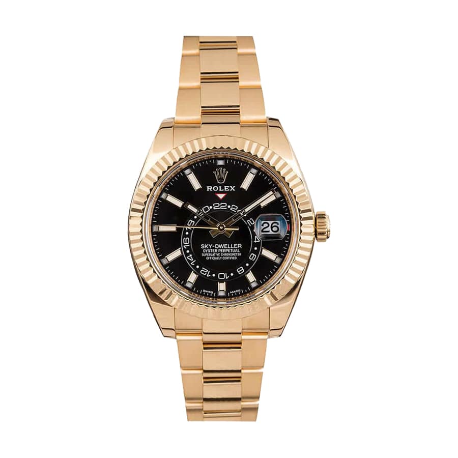 Rolex Sky-Dweller 326938-0004 Yellow Gold Super Clone