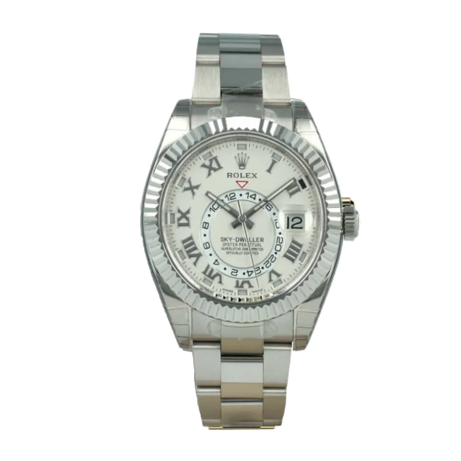 Rolex Sky-Dweller 326939-0001 White Dial Super Clone