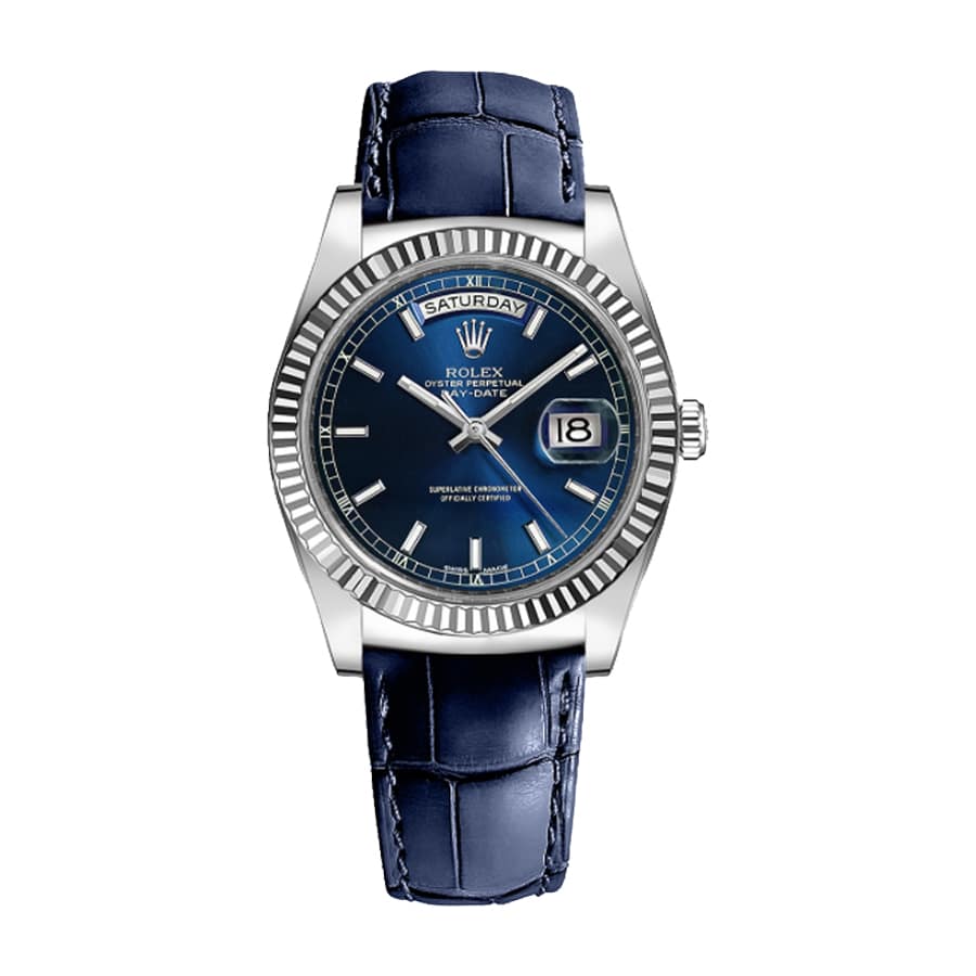 Rolex Day-Date 36 118139-0004 Blue Dial Super Clone