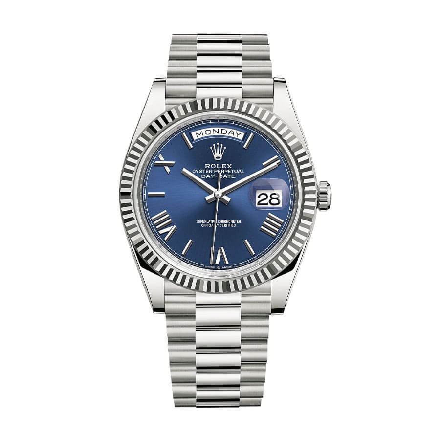 Rolex Day-Date 40 228239-0007 Blue Dial Super Clone