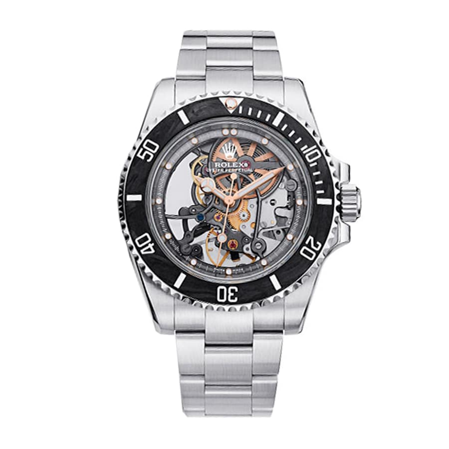 Rolex Oyster 114200 Skeleton Dial Super Clone