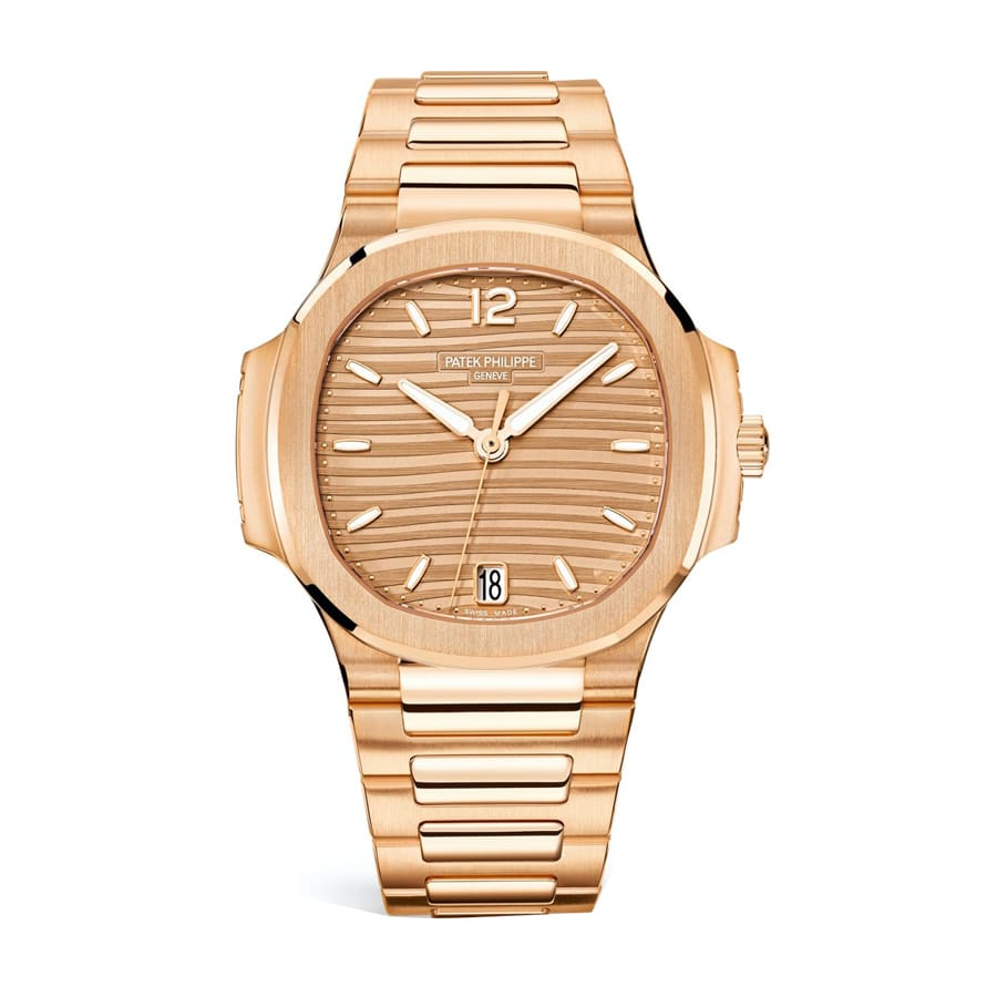 Patek Philippe Nautilus 7118/1R-001 Rose gold Dial Rose Gold Super Clone