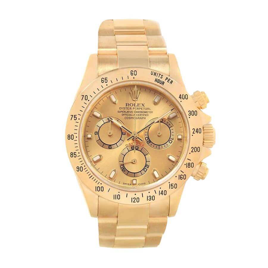 Rolex Cosmograph Daytona 16528-0045 Yellow Gold Super Clone