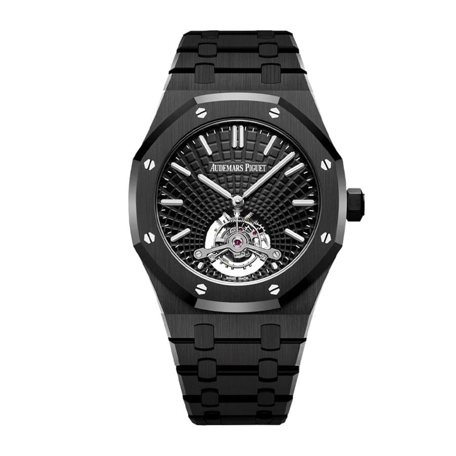 Audemars Piguet Royal Oak Tourbillon 26522CE.OO.1225CE.01 Black Dial Super Clone