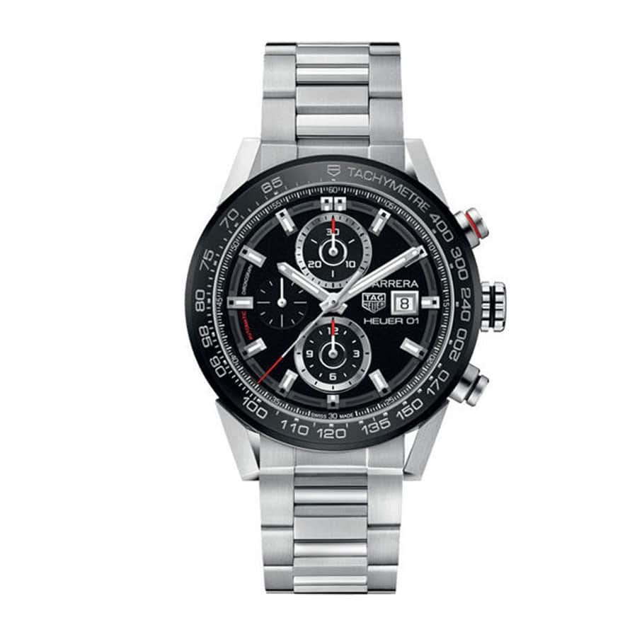 TAG Heuer Carrera CAR201Z.BA0714 Black Dial Super Clone