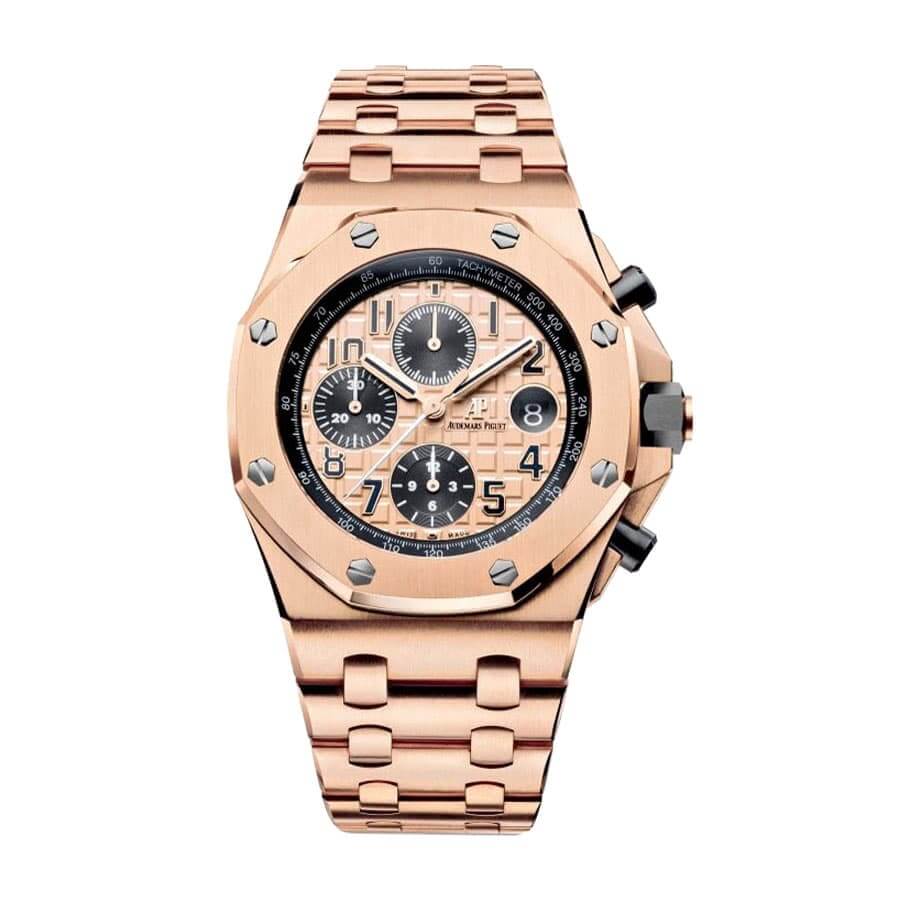 Audemars Piguet Royal Oak Offshore 26420RO Rose Gold / Black Dial Rose Gold Super Clone