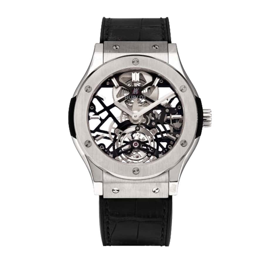 Hublot Classic Fusion Tourbillon 505.NX.0170.LR Skeleton Dial Super Clone
