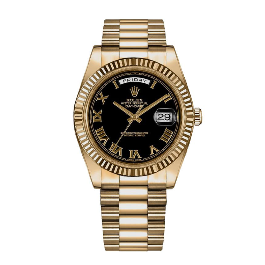 Rolex Day-Date II 228235 Black Dial Super Clone