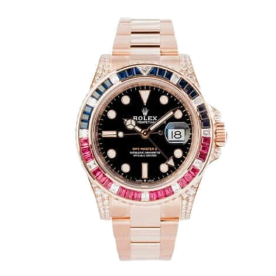 Rolex GMT-Master II 126755SARU Diamond Bezel Super Clone