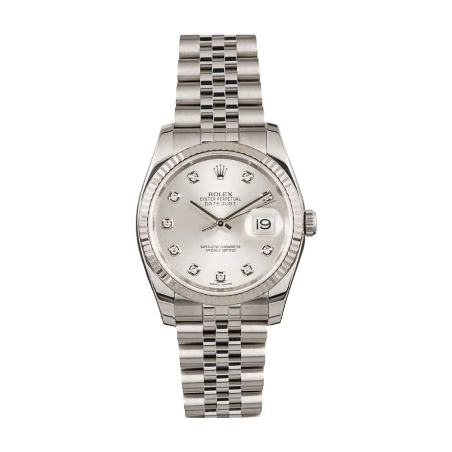 Rolex Datejust 36 116234-0084 Silver Dial Super Clone