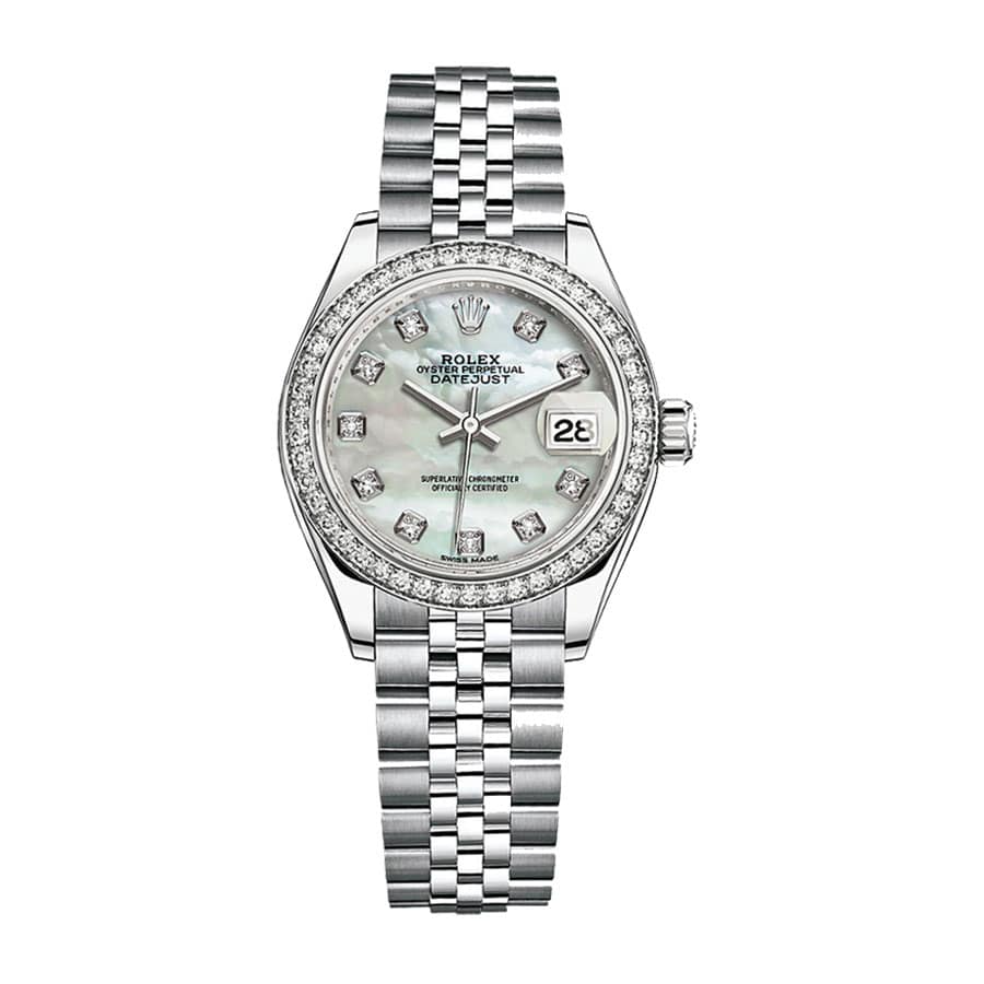 Rolex Datejust 279381RBR Mother Pearl Dial Diamond Dial Super Clone