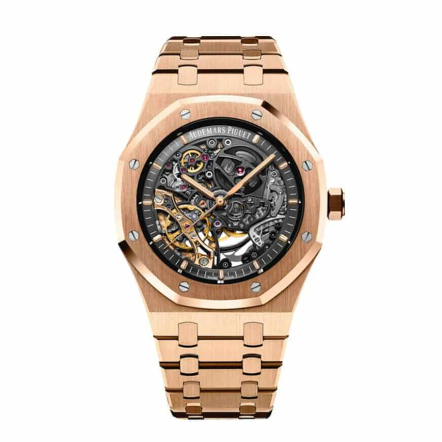 Audemars Piguet Royal Oak 15407ST.OO.1220ST.01 Rose Gold Dial Super Clone