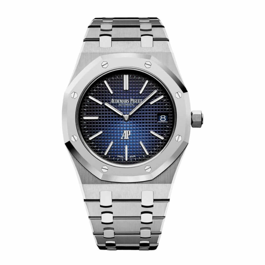 Audemars Piguet Royal Oak 15202IP.OO.1240IP.01 Blue Dial Super Clone