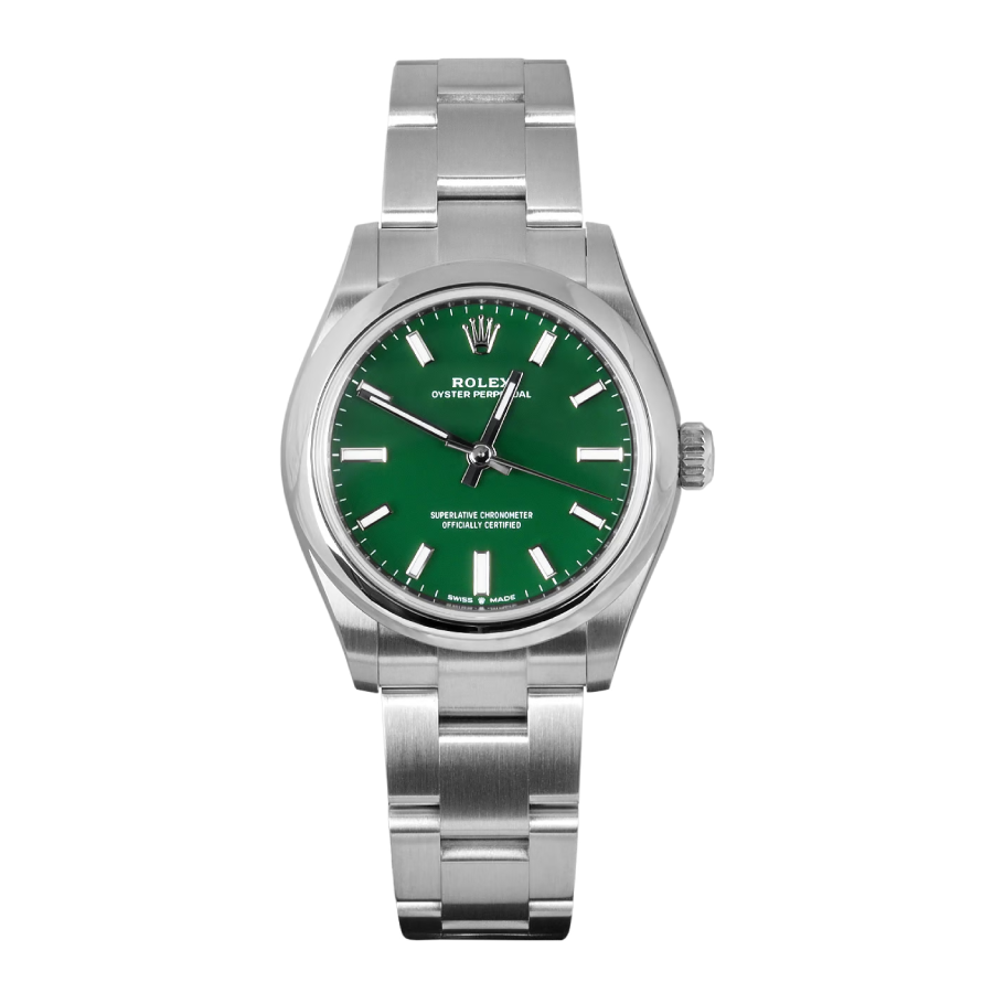 Rolex Perpetual 31 277200 Green Dial Super Clone
